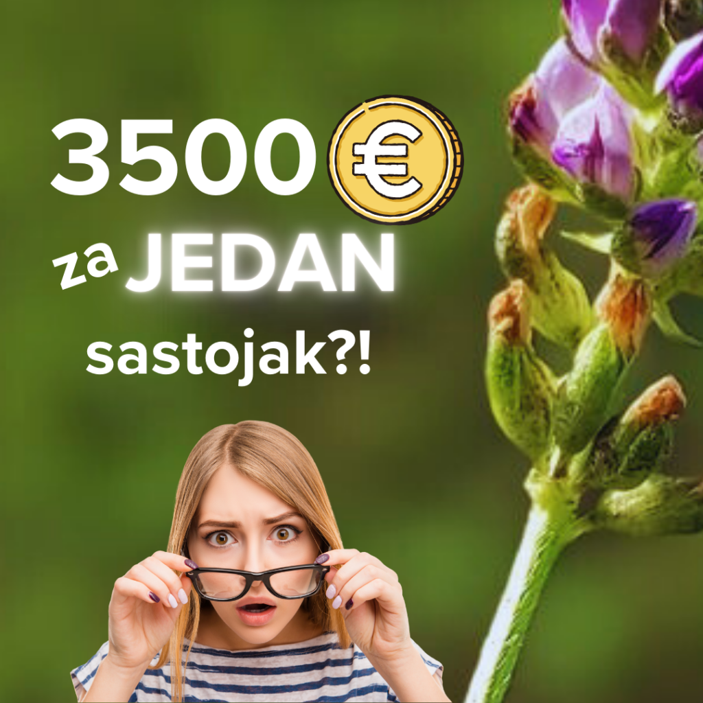 3500 EURA ZA JEDAN SASTOJAK